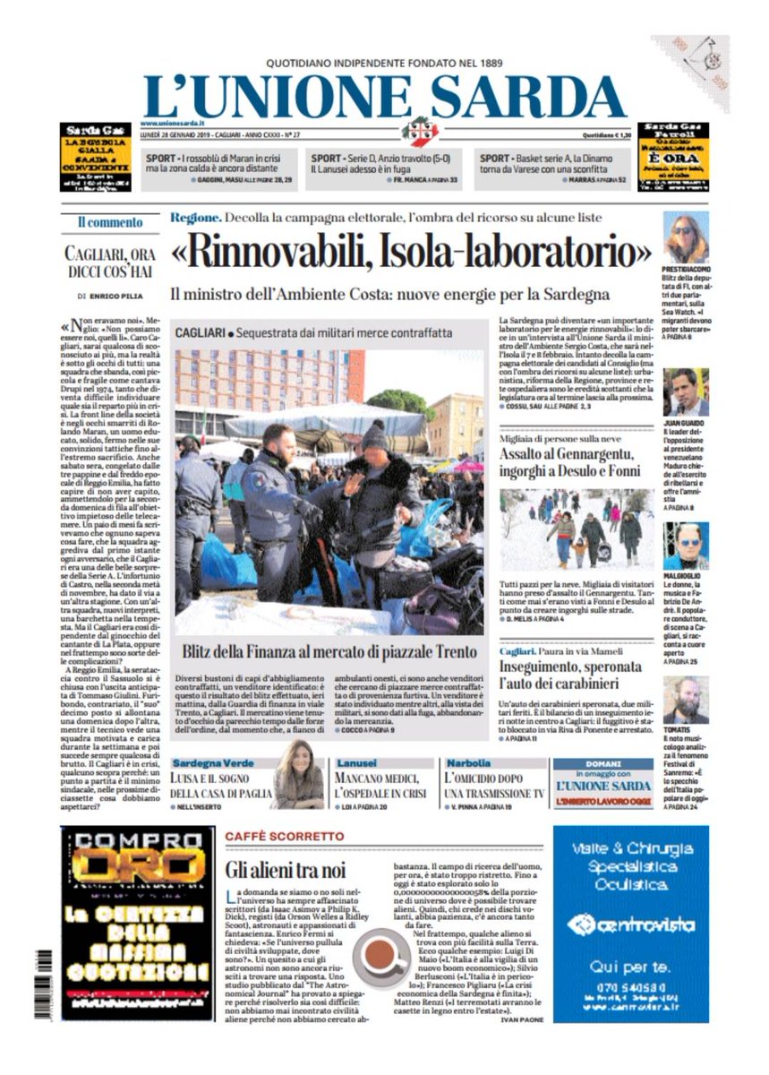 L'Unione Sarda tweet media