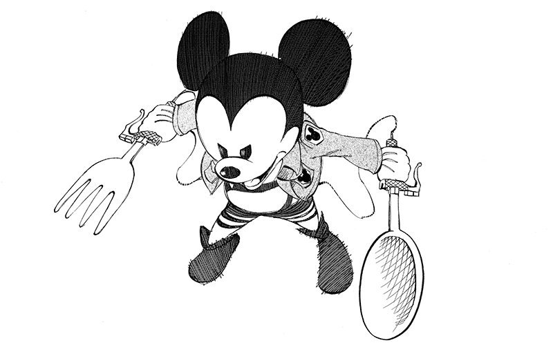 ショップディズニー Twitterissa 進撃の巨人 の諫山創先生が ミッキーを描く 自分の作品に ミッキーマウス が登場したら 約1名の人気マンガ家が描くミッキーマウス ミッキー スクリーンデビュー90周年記念画集 Gift 6月28日発売予定 豪華賞品 が