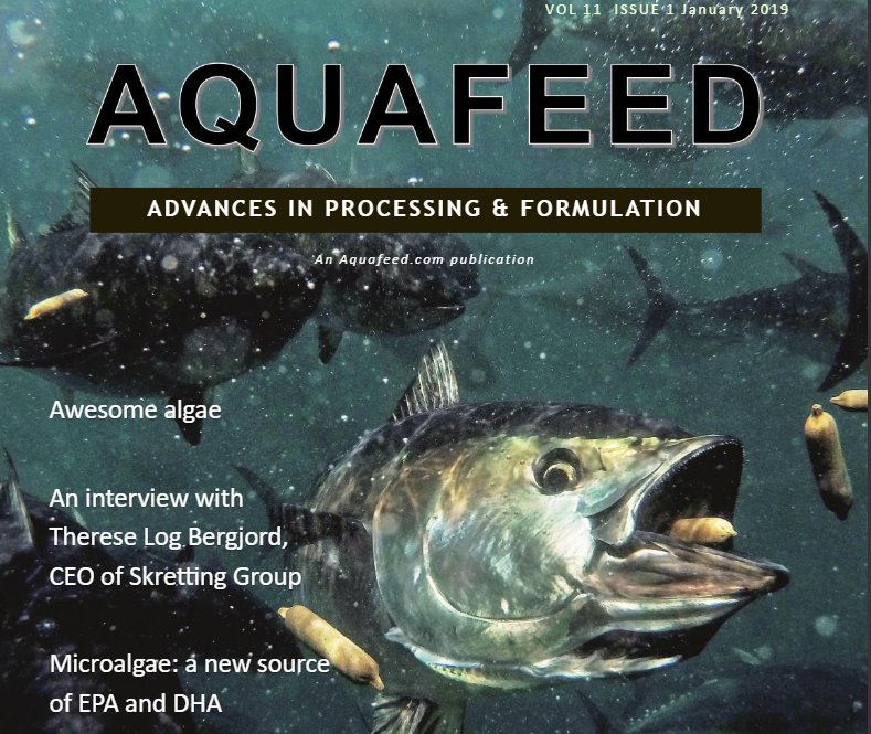 Did you catch the latest issue of Aquafeed magazine? In this issue, Aquafeed interviewed Skretting CEO Therese Log Bergjord. Learn more about Therese and the directions for Skretting here! fal.cn/r7Tq #FeedingTheFuture <a href="/thereselog/">Therese Log Bergjord</a>