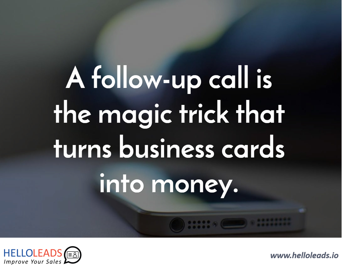 HelloLeads_io's tweet photo. #sales #salescrm #clientmanagement #salesmanagement #leadtracking #customer #business #leadmanagement #customermanagement #followup #CRM #helloleads #b2b #salesrep #fieldsales #realestate #salesperson

https://t.co/fI0WFex7cc https://t.co/f0Htq5sR1t