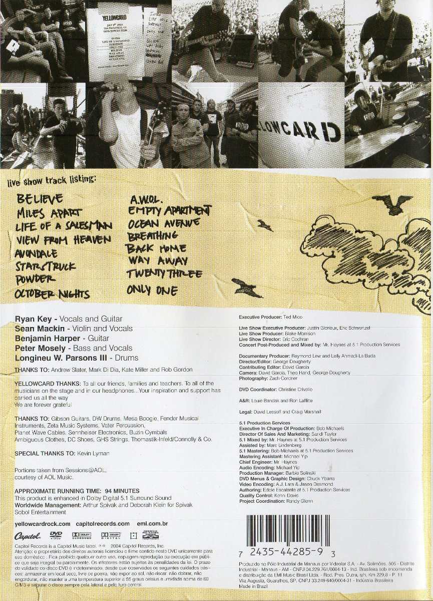 YCViolin's tweet photo. "everything is gonna be alright. be strong, believe"

beyond ocean avenue: live at the electric factory (DVD, 2004)
#01 believe @Yellowcard violin sheet music

drive https://t.co/SgnJ4ocvPo
dropbox https://t.co/KvuK3nDl1P
mega https://t.co/vwY5bLNxgH

#YCFam #RIPYC @kreutzer9yc https://t.co/yDSSXLmj24