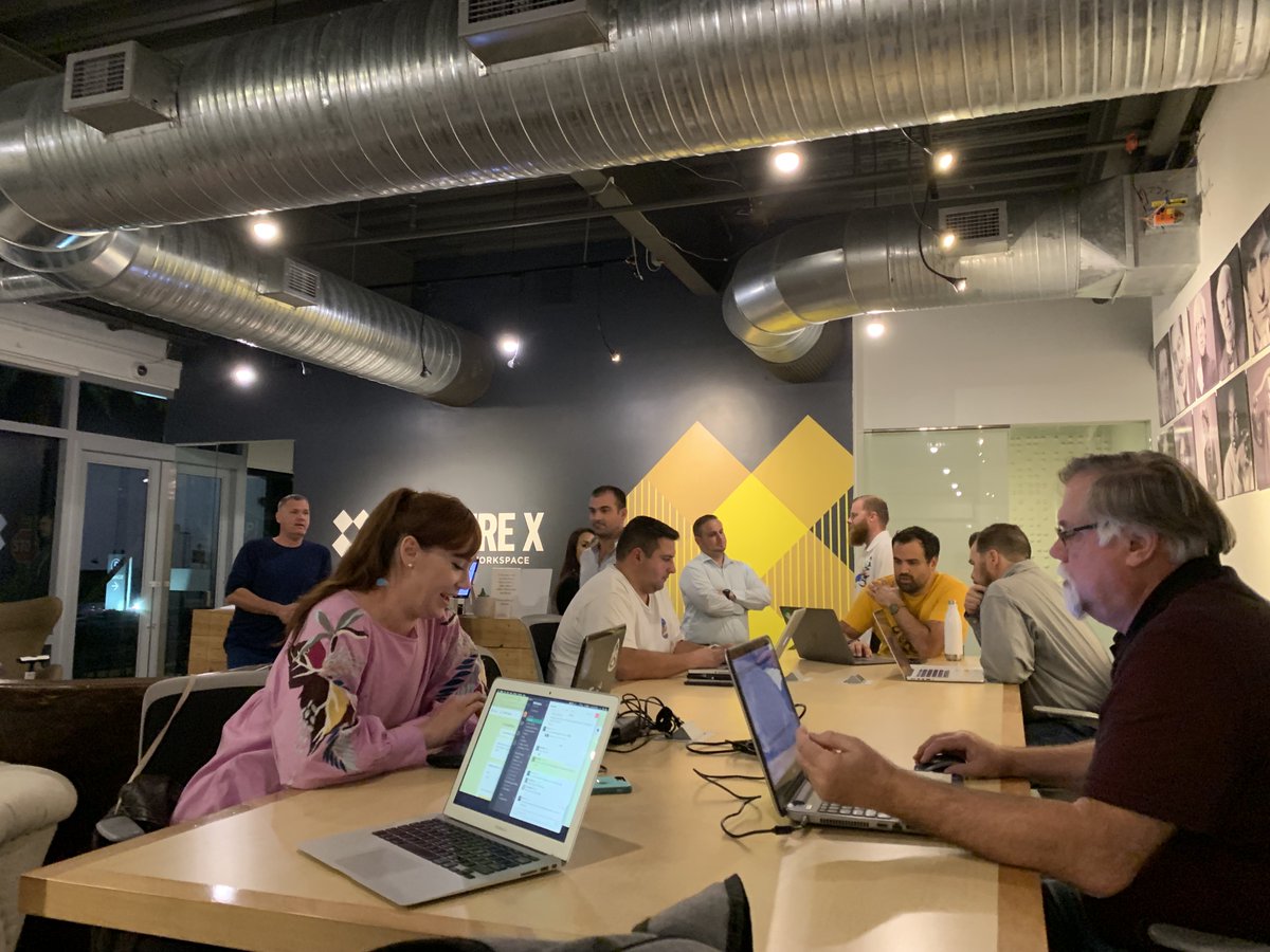 SWFLCoders's tweet photo. We had an awesome time at our brand new Code Collab. We created this new format in addition to our existing monthly event, to give our members a place to code and collaborate ๐ฉ๐ปโ๐ป๐จ๐ปโ๐ป.
Many thanks to our member Tony Bower and @VentureX_Naples for hosting our event.
#CodeCollab #SWFL https://t.co/d0BzGi6tyf