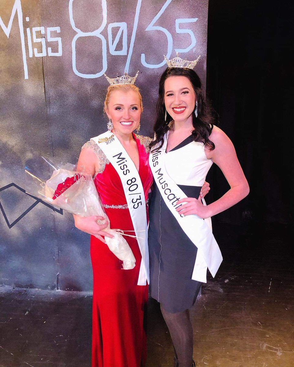 MissMuscatine's tweet photo. Madison attended Miss Capital City and 80/35! Congrats to the Winners! #MissMuscatine #RoadToMissIowa #MAO https://t.co/uq9s4nMzuv