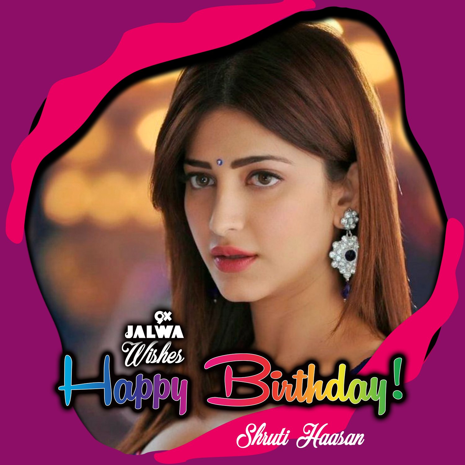 Here\s wishing the talented actress and singer, Shruti Haasan, a very Happy Birthday! 