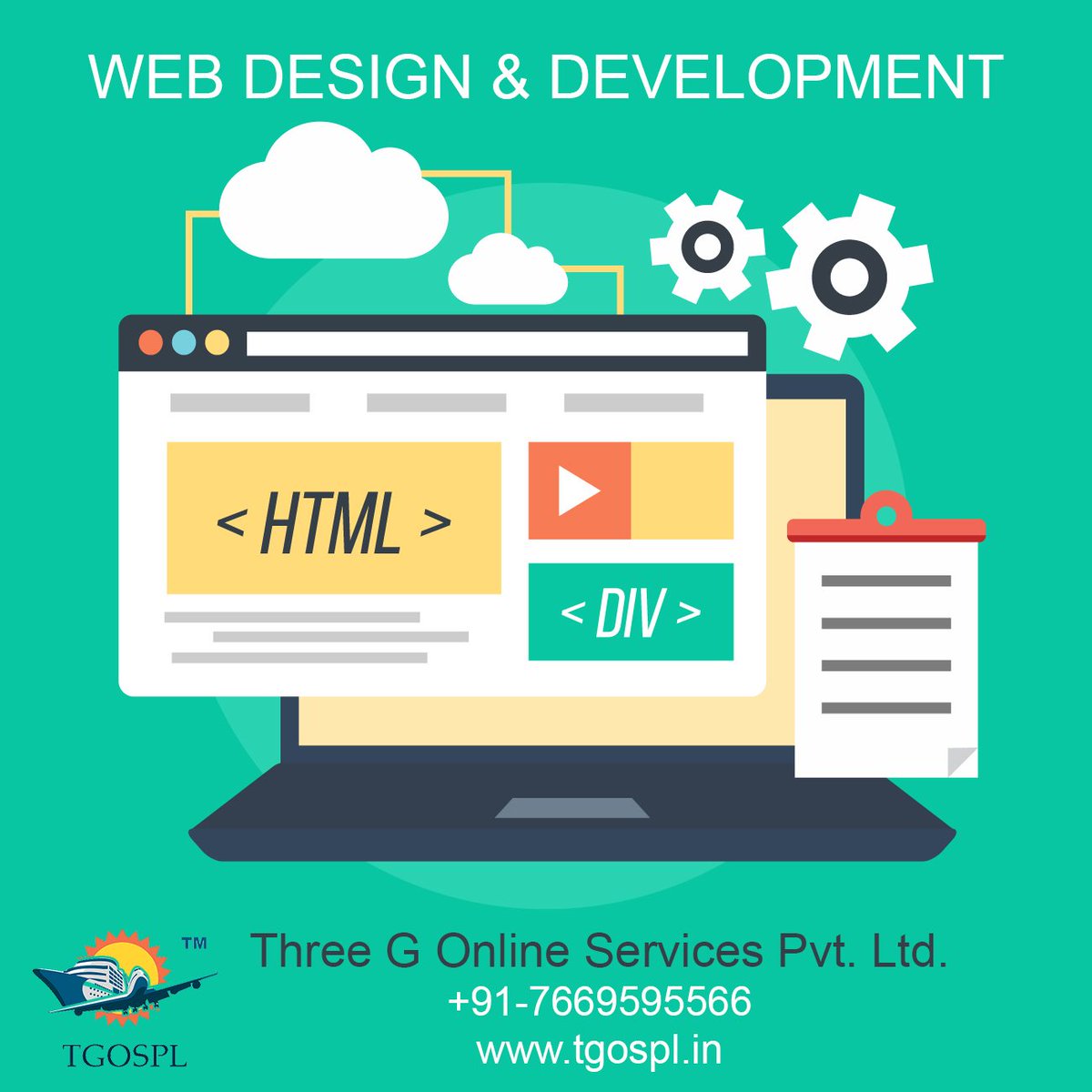 three_services's tweet image. The majority of consumers use the internet to gain businesses. If your business doesn't feature on internet, you are likely to lose out on potential customers.
Visit us: tgospl.in
#webdesign
#webdevelopment
#digitalmarketing
#seo
#socialmediamarketing