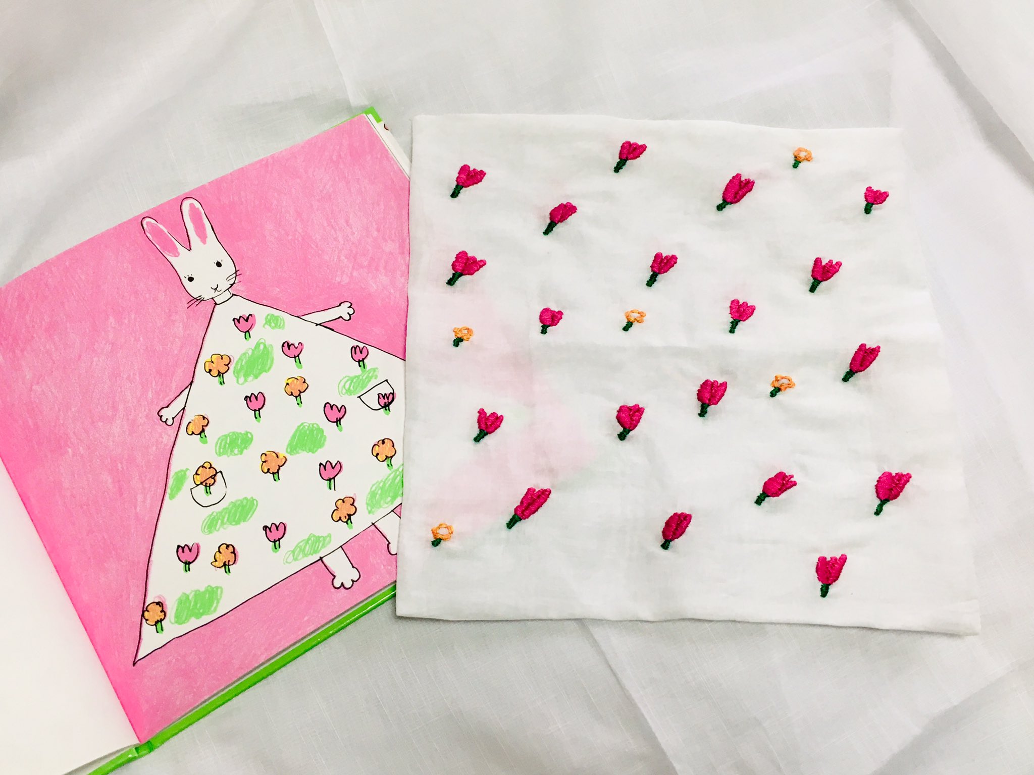 تويتر Shion S Style على تويتر 彼女に プレゼントしたい 刺繍のハンカチーフ わたしのワンピース T Co Tumigmoxkv