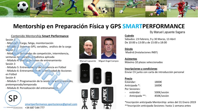 LapuenteManuel's tweet image. #Intermittency , individual metabolic power #profile , #professional #amateur #academy #child #soccer data, but specially HOW to take better profit if it in your own context
Exclusive &amp;amp; individualized @SmartPerf #Mentorship #GPS #Madrid #earlybird 
@Macamvaz