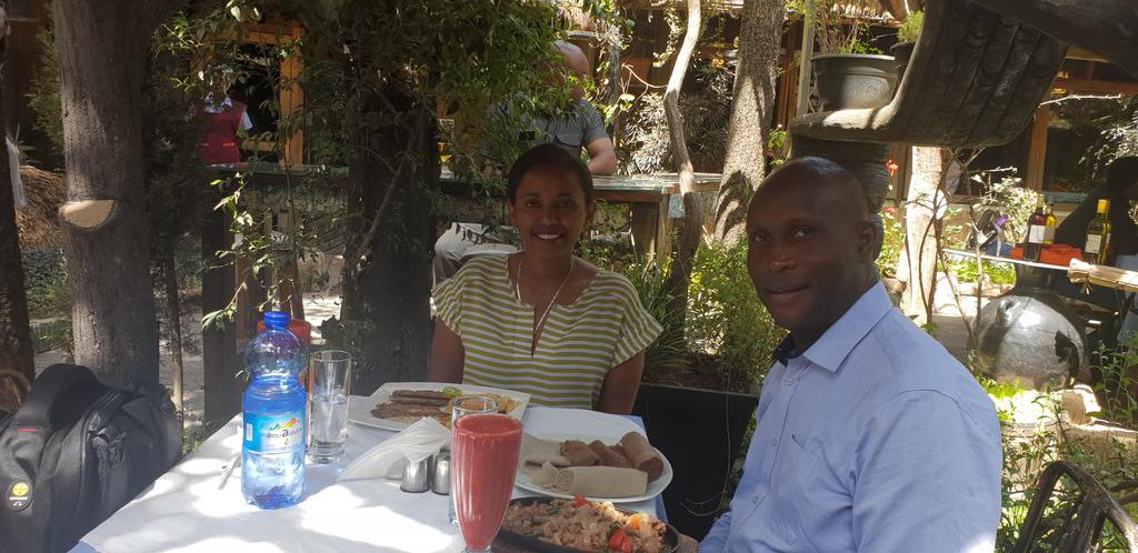 25.01.2019: Visited Ms. Beza Tesfaye, the General Manager of the Ethiopian Space Science Society (ESSS). Young, intelligent, articulate, &amp; focused, Beza embraces the passion, energy &amp; determination of the African youth. A promoter of #STEM among girls and young women in Ethiopia.
