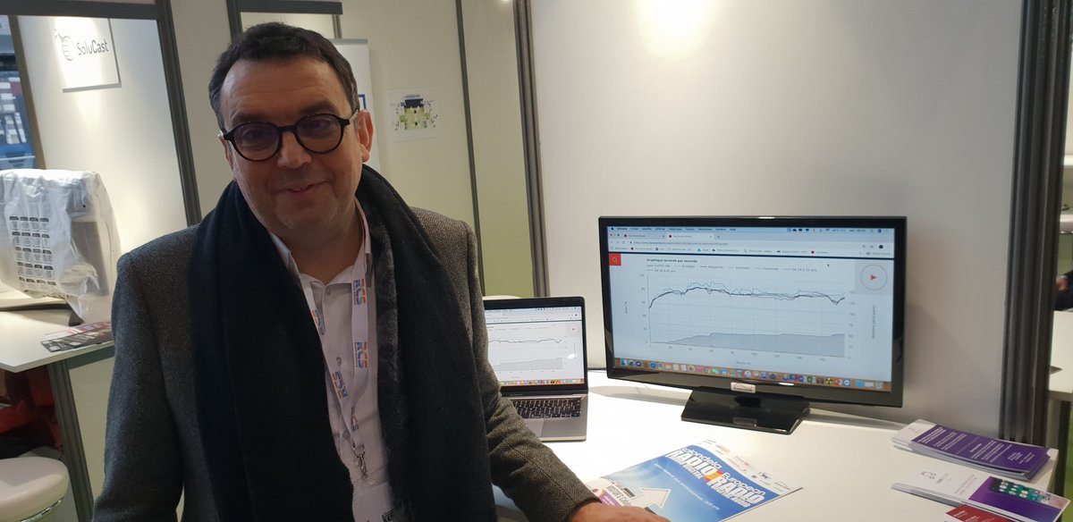 MichelColin's tweet image. Mon voisin de @SalonRADIO @witekmedia présente #fanscore son étonnante solution d&apos;analyse de vos contenus (musique, jeux, infos, promos...). #SalonRADIO