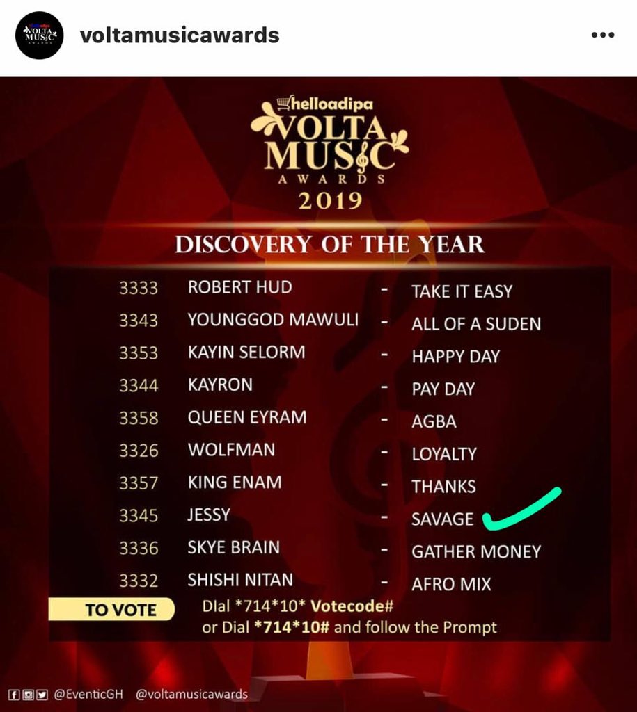 Blessnation_mus's tweet photo. #HelloAdipa @VoltaMusicAward DiscoveryOfTheYear category!
-Simply dial *714*10# and send
-Enter 1 and send
-Enter nominee code 3345 and send
-Select your number of votes and send
-Pay with your mobile money and help me grab this! https://t.co/mwWGxOiJzN