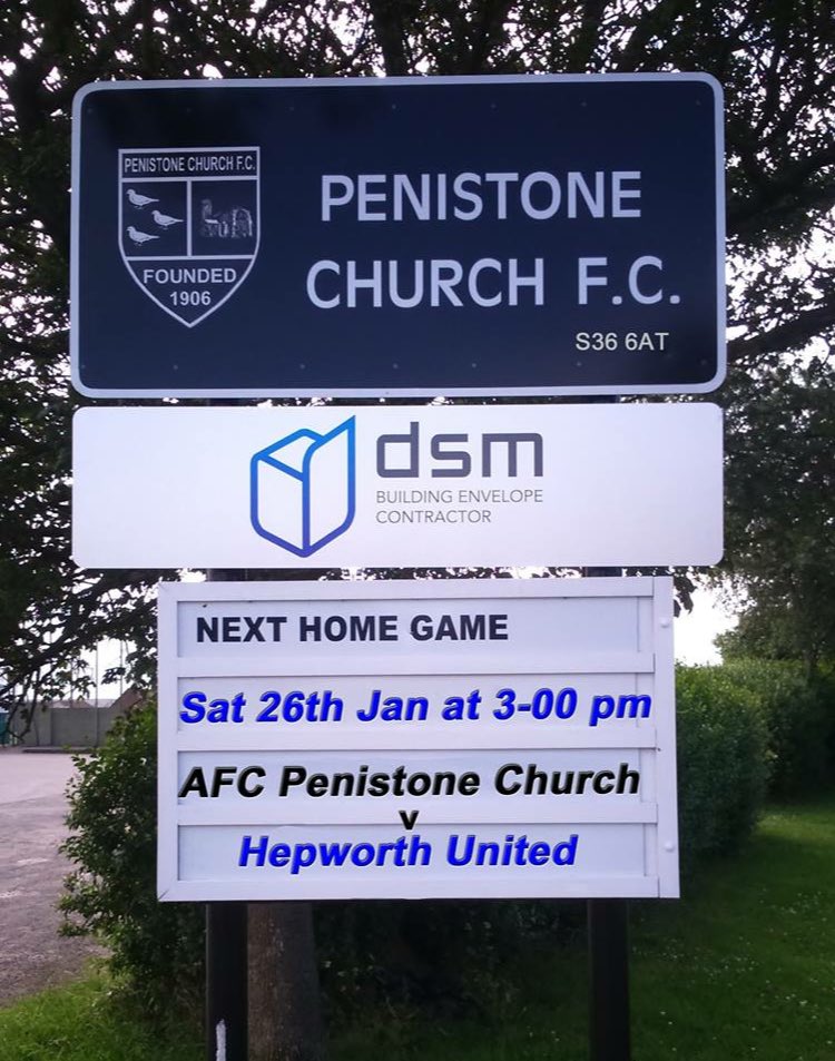 Good luck to our reserves ⁦<a href="/AFCPC_Official/">AFC Penistone Church</a>⁩ today. 

Anyone not heading to see the first team, this will be a great game to get to. 
Free entry. 
Bar opens at 12:00.