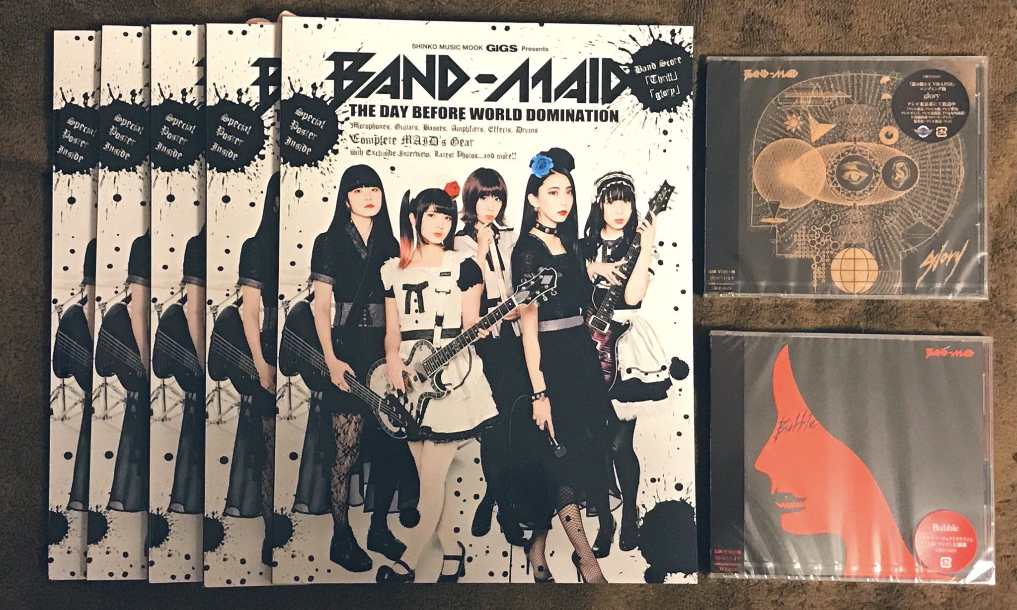 BAND-MAID THE DAY BEFORE WORLDDOMINATION