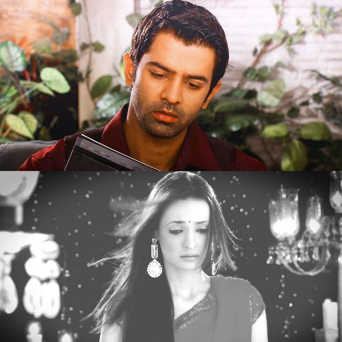 A: 'Hum dono ek doosre ke khayal se peecha chora rahay thay aur khayal sab kuch chor kar humaray peechay arahay thay... Safar shuru ho chuka tha par musafir ko ye nahi pata tha ke manzil mohabbat hai.'  #IPKKNDrewind  #MyColouring  #Arshi