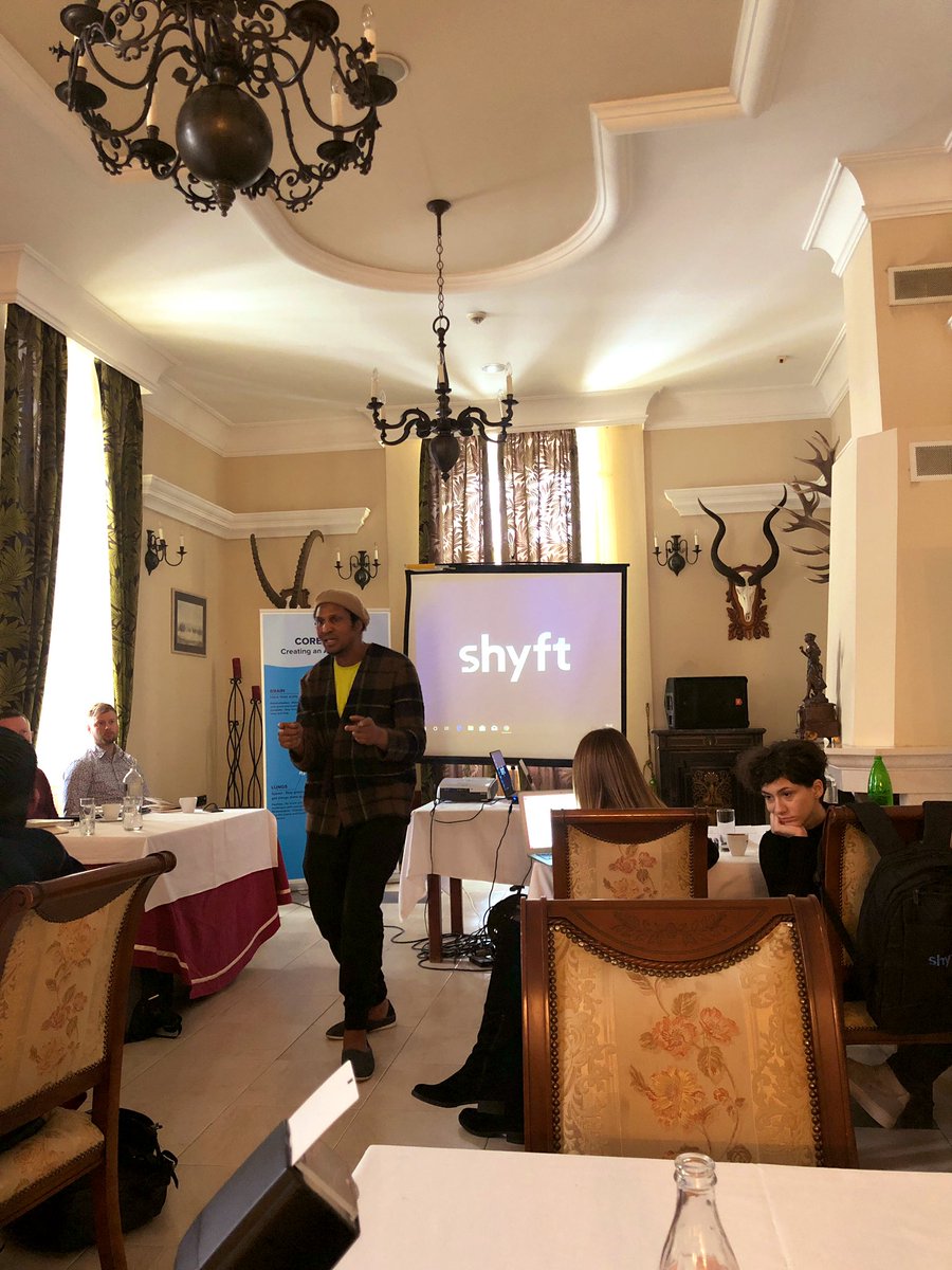 AlexanderAlpert's tweet image. “Right before I play a show it’s not about thinking, it’s about feeling” @DJKRUST dropping wisdom @ShyftMoving managers offsite training #relocationrevolution #alphastate