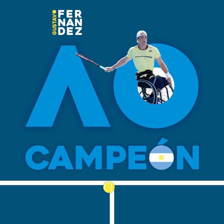 la12tuittera's tweet image. ¡FELICITACIONES CAMPEÓN! 

@gustifernandez4 se quedó con Australia Open por segunda vez en su carrera, tras derrotar al sueco Stefan Olsson por 7-5 y 6 - 3.

Siempre dejando a Argentina en lo más alto
#OrgulloXeneize 👊🇦🇷💙💛💙