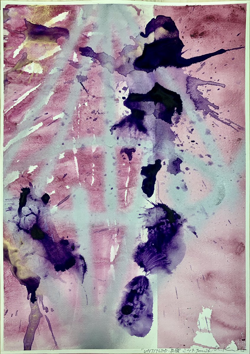 YQpnrNGz3LrW14g's tweet photo. my recent works on Jan.2019
acrylic on paper
540×380mm each
#ドローイング #アート #現代絵画 #現代アート #worksofmasamikondo #drawing #painting #contemporaryart #contemporarypainting #contemporaryartist #art #artwork #artist #artlovers #abstractexpressionism #abstractpaintings https://t.co/tb5yYexkjM
