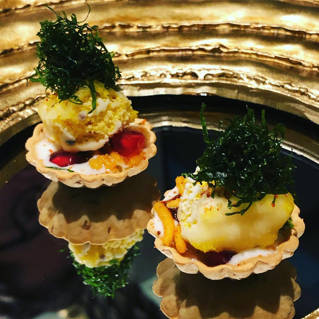 An orchestra of flavours on your palate.

Picture Credits: @cookingwithralph

#TresindStudio #WorldsSmallestMostExclusive #ModernIndianRestaurant #Chapter1 #TheJourney #16Course #FineDining #IndianCuisine #EvolutionOfTresind #CulinaryArt