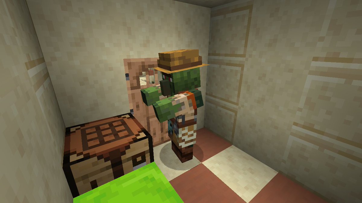 Saziumr على تويتر 19w04a 砂漠の村及びタイガの村に ゾンビ 村 が生成されるようになりました 建物の見た目は今のところ変わらず 村人の代わりに村人ゾンビが生成されるだけのようです