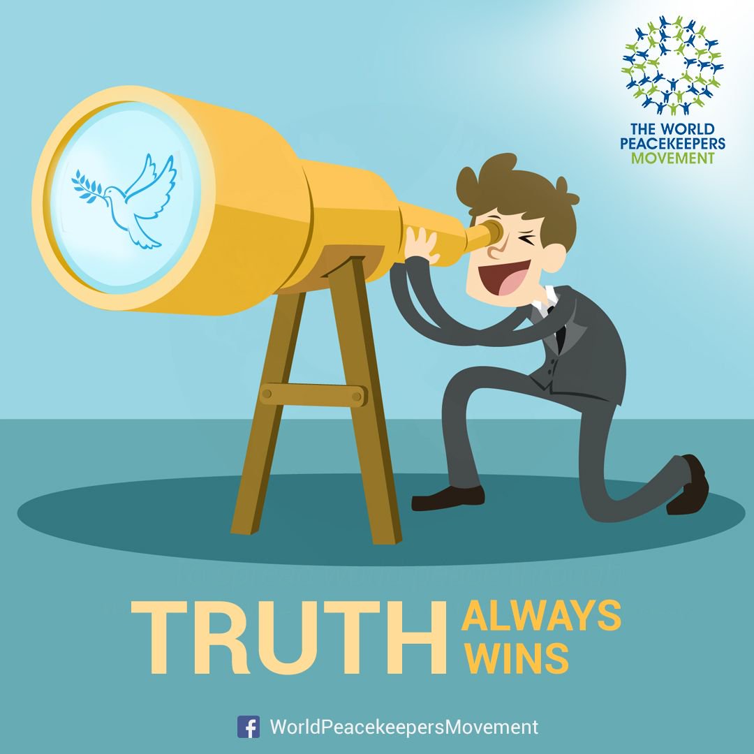 Type 'yes' if you agree.

#truth #beapeacekeeper #honesty