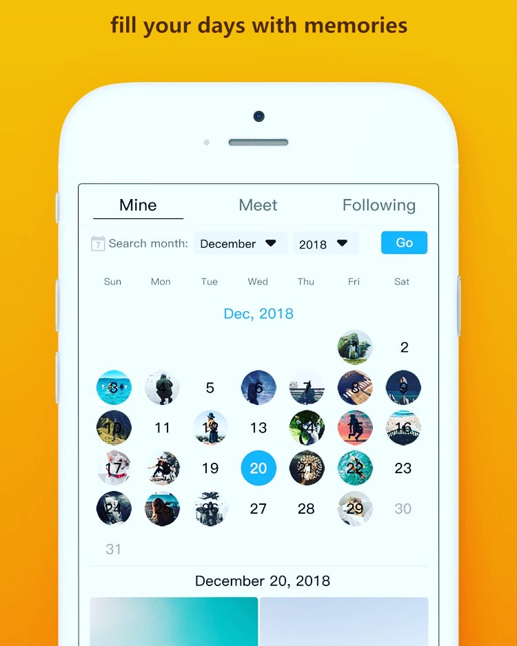 Jernal_app's tweet photo. Record a short video daily.

New version coming on the way!
Introducing the Brand New Feature -- Calendar🗓️
Document your memories day by day.

Check out later in both App stores 🎁
iOS: https://t.co/pmskP5WNsa
Android: https://t.co/tNWZQbjGtc

#NewVersion #folkcam #calendar #app https://t.co/4emRo22Oq3