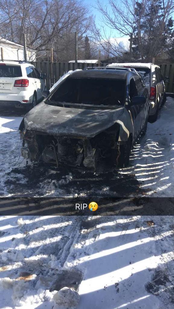 MonorailDriver's tweet photo. My sister @wilcoxh11 and brother @camthewilcox were on their way to see Trevor Noah with me here in Ottawa when they had some minor car trouble on the 401... Luckily, they still made it in time https://t.co/V6COFNhr2T