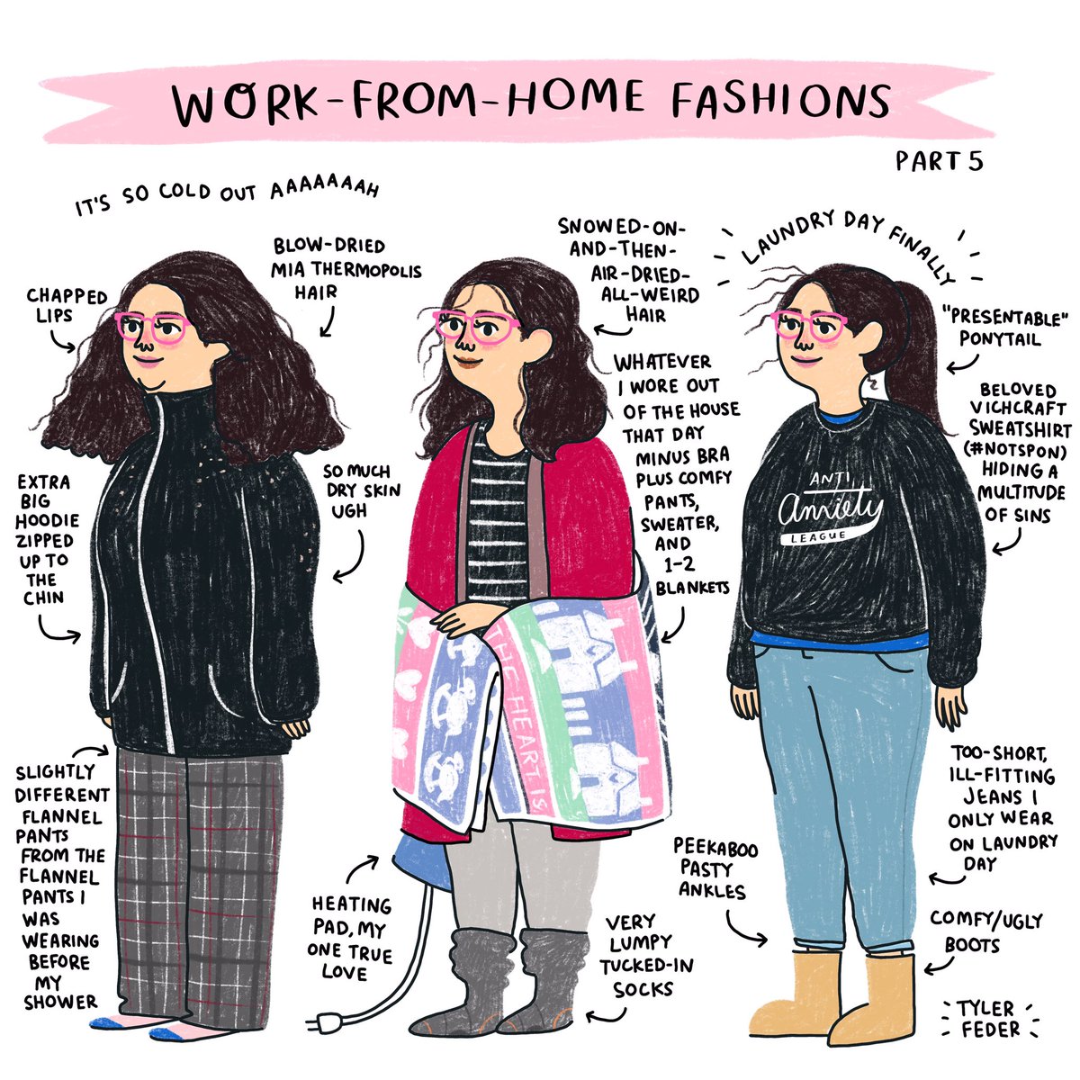 It's SO COLD OUT so here's a winter installment of Work from Home L?ks (plus some old ones) ⛄️ 