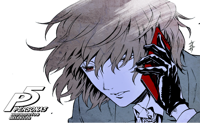 超人気新品 ペルソナ5 メメントスミッション P5r P5 イラストカード アニメイト 明智吾郎 雨宮蓮 主人公 1巻特典 テレビ アニメ キャラクターグッズ
