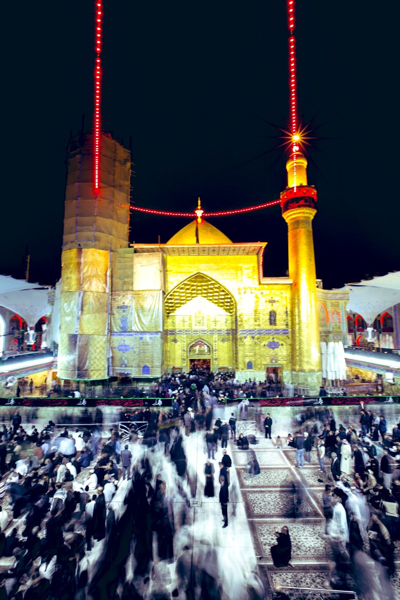 AliShanawar1's tweet photo. the shrine of Imam Ali a.s - father of the orphans. https://t.co/ix7hlRXX2m