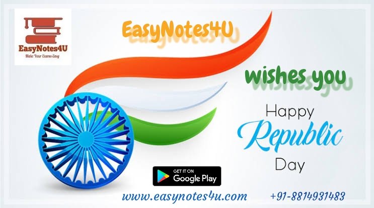 learnmitra's tweet image. #easynotes4u #easy_notes4u wishes you happy #RepublicDay2019
