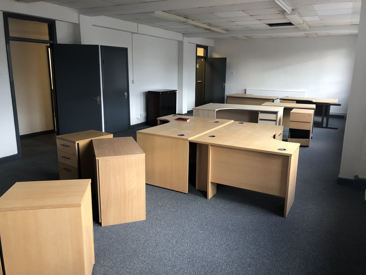 FSG new HQ currently being developed ready for March move in! Just need to get rid of these old desks now and get the ping pong table ordered! #recruitment