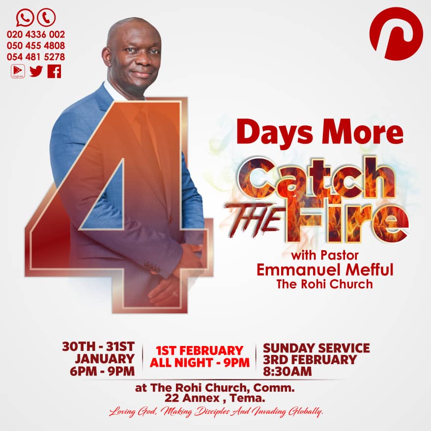 ChurchRohi's tweet photo. Catch the fire is a few days away...  #Catchthefire2019 #therohichurch https://t.co/T1lFGTi7QI