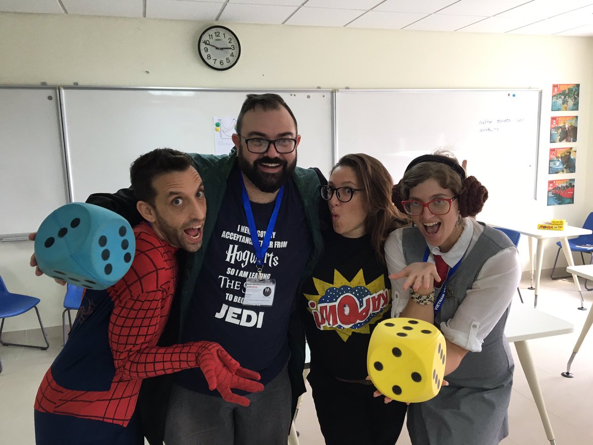 Presented a workshop on gamifying  curriculum with these amazing people at Vietnam Tech Conference @LibtheLiberator <a href="/MrB_MC/">Mr Nathan</a> <a href="/MsReyna2/">Ms. Reyna (she/her)</a>  #vtcon