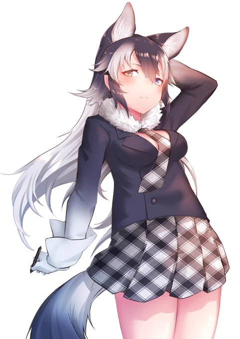 #けものフレンズ
久しぶりに狼さん(*'ω`*) 