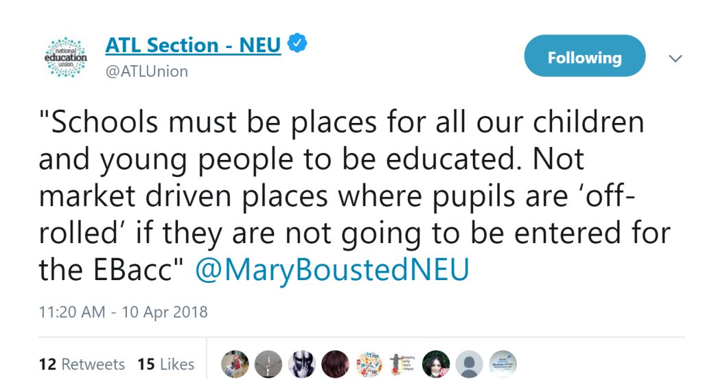 oldandrewuk's tweet photo. Why I’m leaving the NEU https://t.co/6CNMgAnilR https://t.co/zYKgBbe0AN