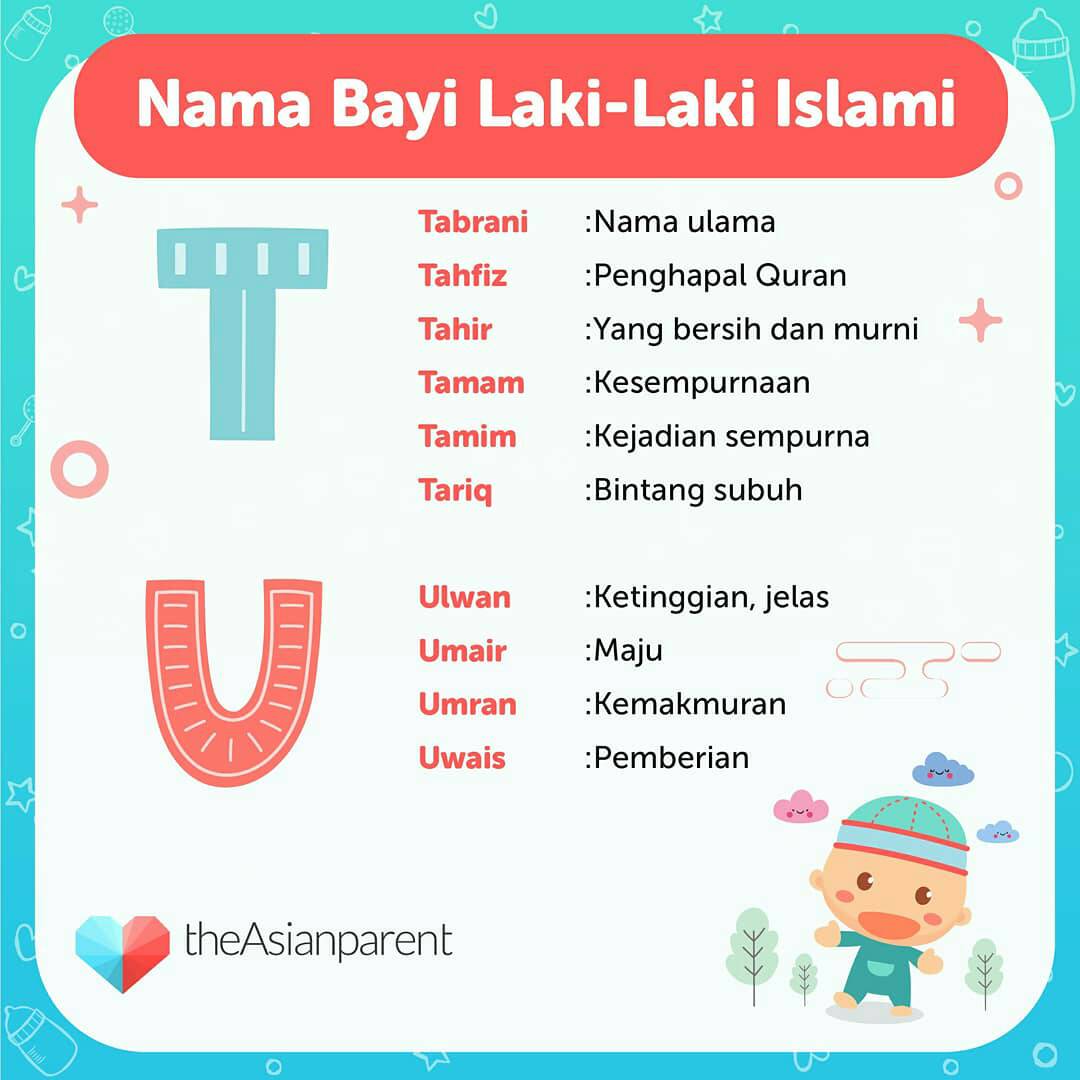 Nama Anak Lelaki Dalam Islam Huruf R Nama Bayi Laki Laki