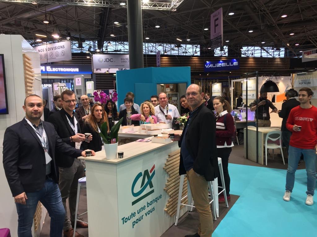 ca_centrest's tweet photo. Le Crédit Agricole  lance le Village Start-Up by CA au cœur du @Sirha_lyon. L'occasion de créer de belles rencontres entre les 30 Start-Up présentes et les professionnels de l’hôtellerie, de la restauration et de l’agro-alimentaire
#SirhaCreditAgricole #LeGoutdeLinnovation https://t.co/7Ej0eUJk35