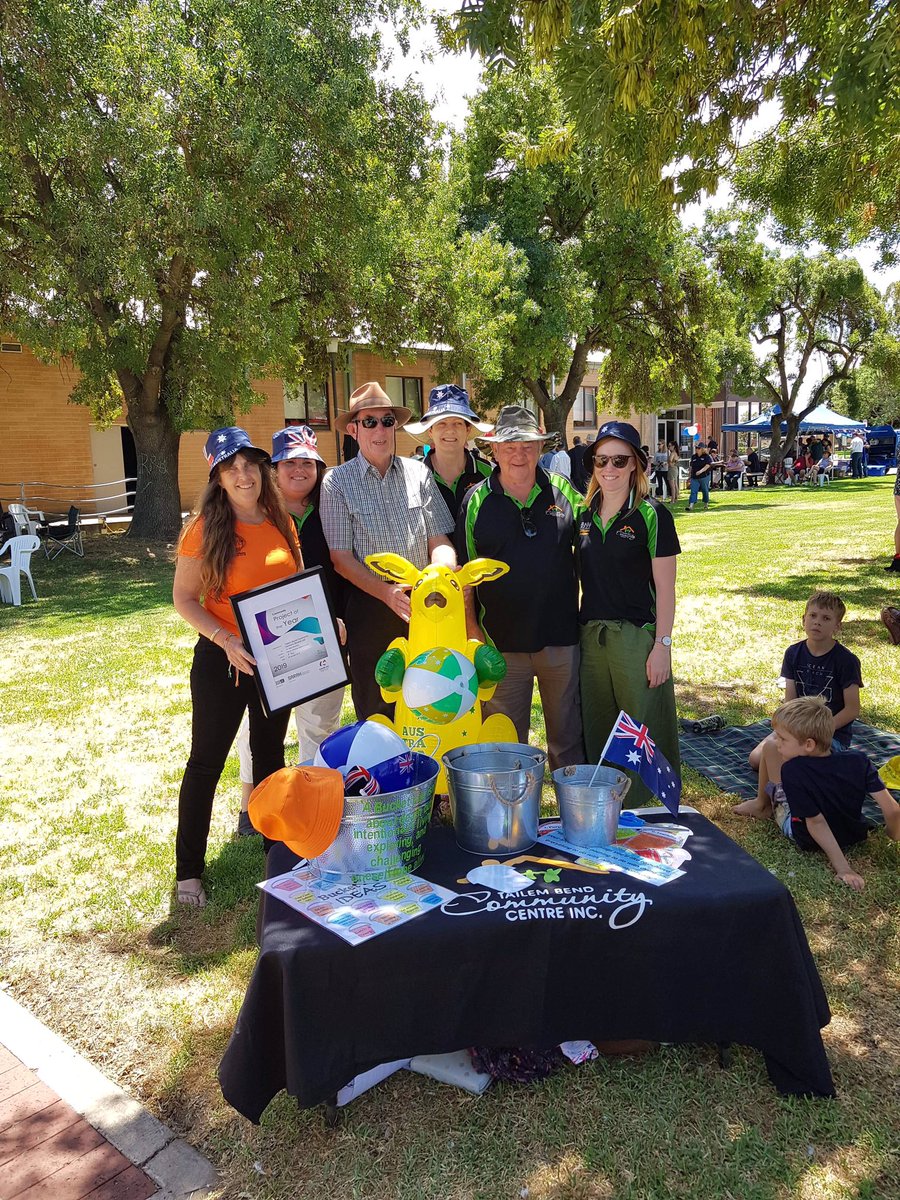 TBCC_EST_1987's tweet photo. Australia Day award for TBCC, well done Denise brilliant concept. Bucket list! https://t.co/56OnRQgYVg