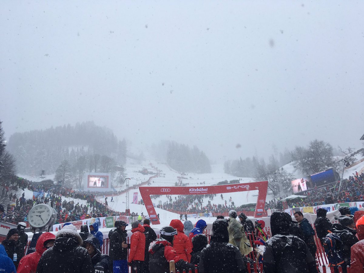 RobHodgetts's tweet photo. Slalom time! @hahnenkammrace #Kitzbuhel #cnnalpineedge https://t.co/tnI1KiAier