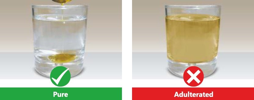 1. The Water Test to Spot Fake HoneyHere’s how to do the water test:Fill a glass with waterAdd one tablespoon of honey into the glassAdulterated or artificial honey will dissolve in water and you will see it around the glassPure honey on the other hand will settle