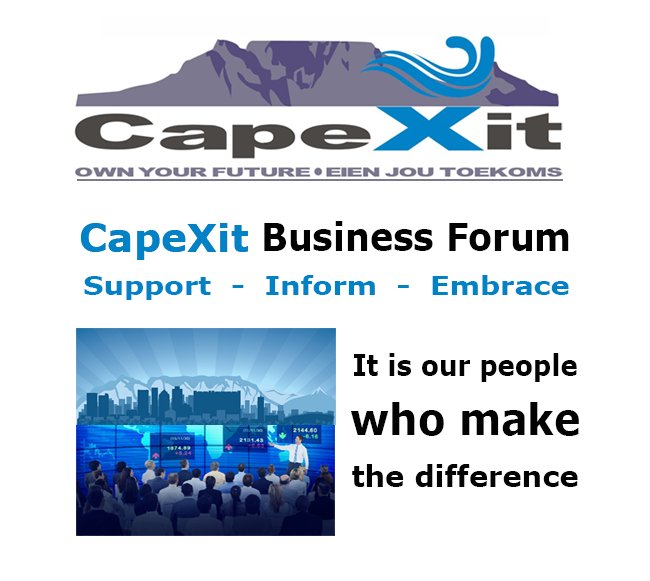 AracellisLyall's tweet photo. #ProjectConnectSA
I form part of #CapeXit. If you see how they are promoting their people's Businesses, getting the gearing oiled and turning those gears one clicked-y click at a time for #WesternCapeIndependence then you will also wake up soon and join #CapeXit. https://t.co/qThfeukrv2
