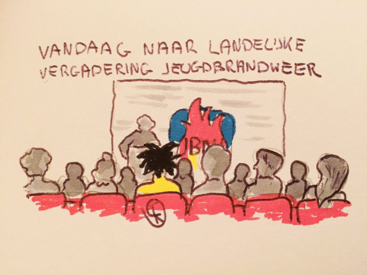 Jaarvergadering jeugdbrandweer. Thema oa.:                     50 jaar JBNL, AVG, dynamische enscenering, huldiging landskampioenen.