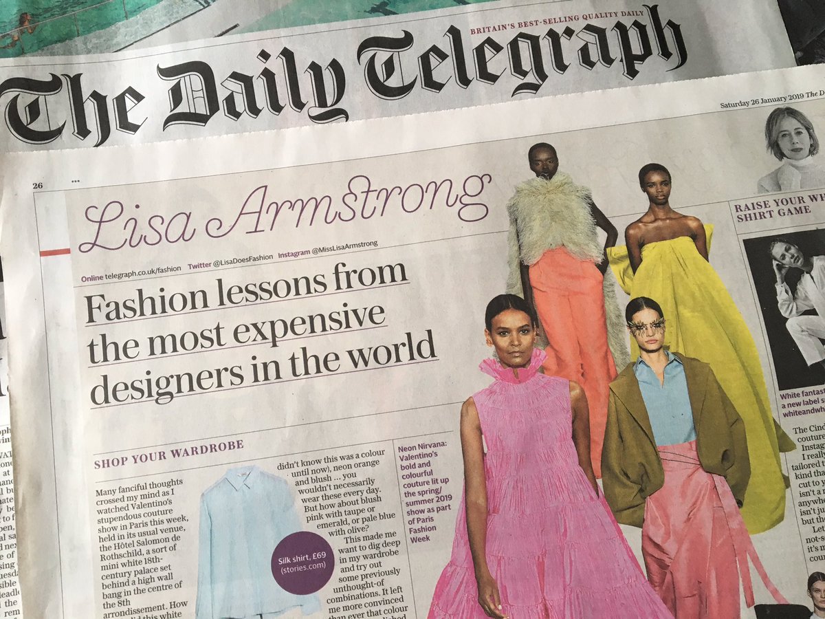 Fashion lessons the most expensive designers in the world 🌎 in today’s paper and online now -> telegraph.co.uk/fashion/style/…