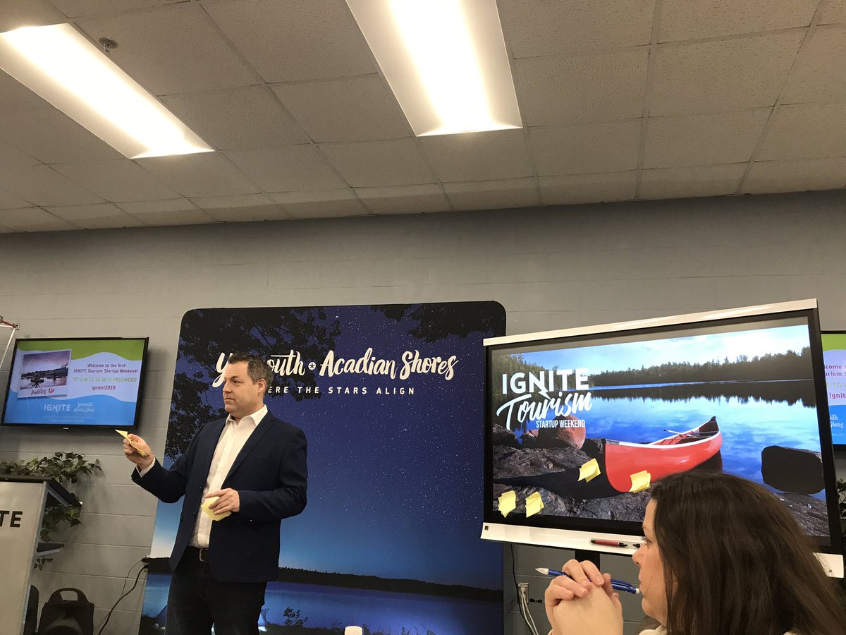 Starting he morning <a href="/IgniteAtlantic/">IGNITE Atlantic</a> today with a great group of existing and potential tourism operators.