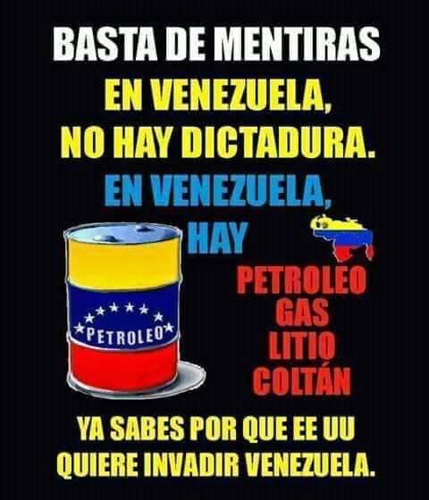 #LasCallesSonDelChavismo 
#fueraeeuudevenezuela 
#PLOMO19