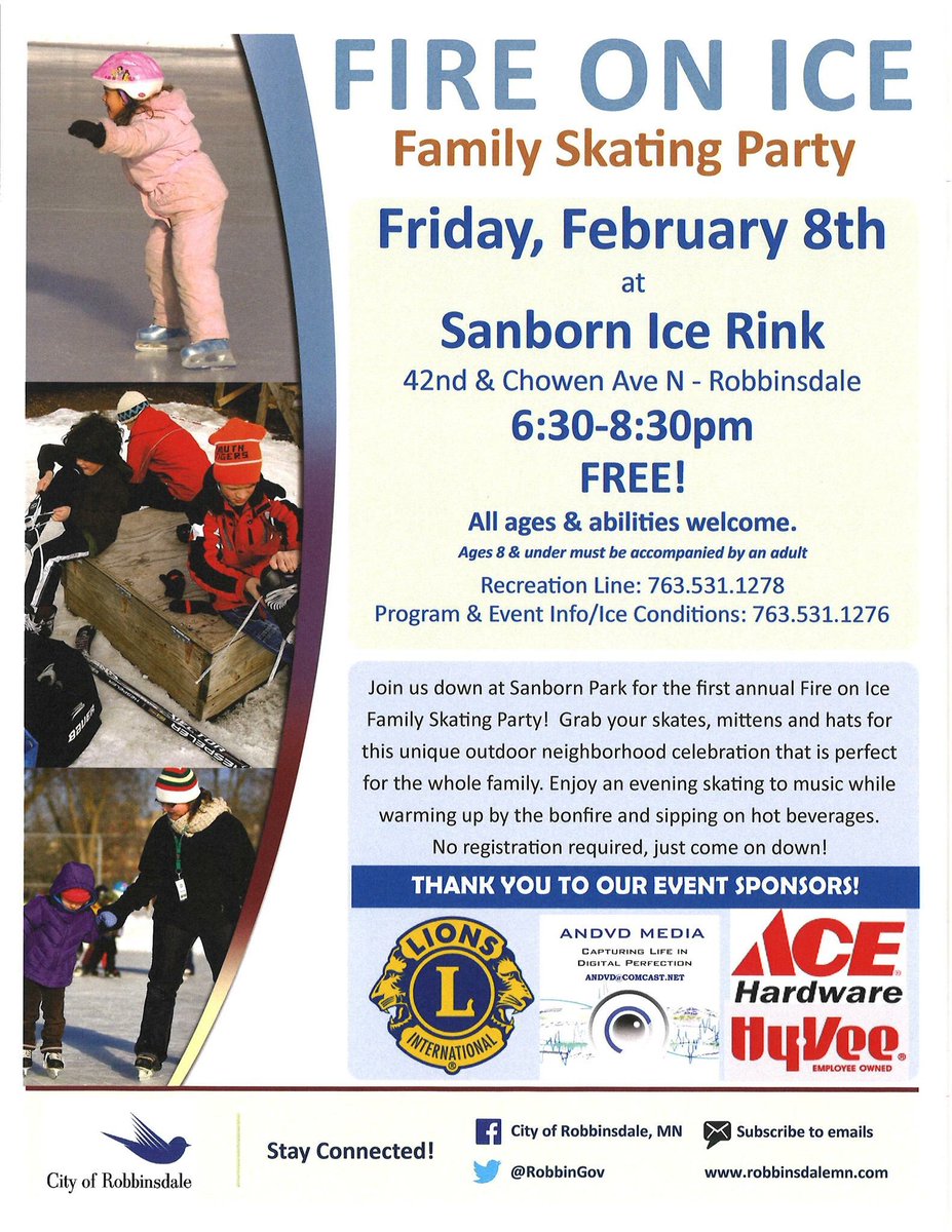 mayor_murphy's tweet photo. Get this on the calendar! #skating #hotcholate #bonfire @BirdtownClub https://t.co/th4bhWijMm