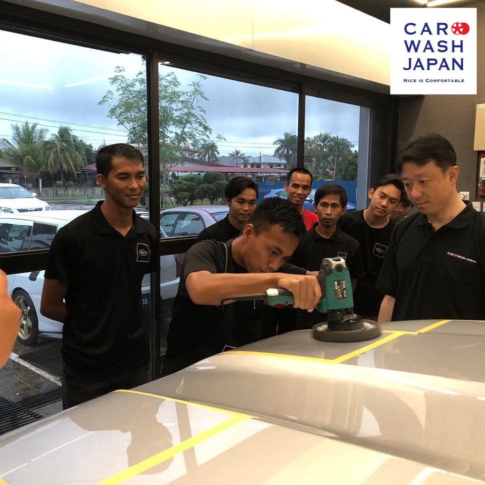 CAR WASH JAPAN カーウォッシュジャパン on Twitter "ブルネイ店にて。 Today I did some