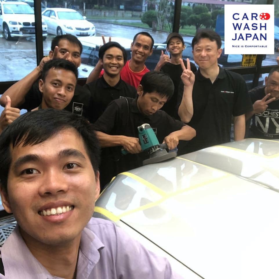 CAR WASH JAPAN カーウォッシュジャパン on Twitter "ブルネイ店にて。 Today I did some