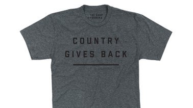 You can help those affected by the devastating wildfires by visiting cmtonecountry.com and purchasing our #CountryGivesBack t-shirt. Proceeds from the t-shirts will benefit the American Red Cross to support those in need.