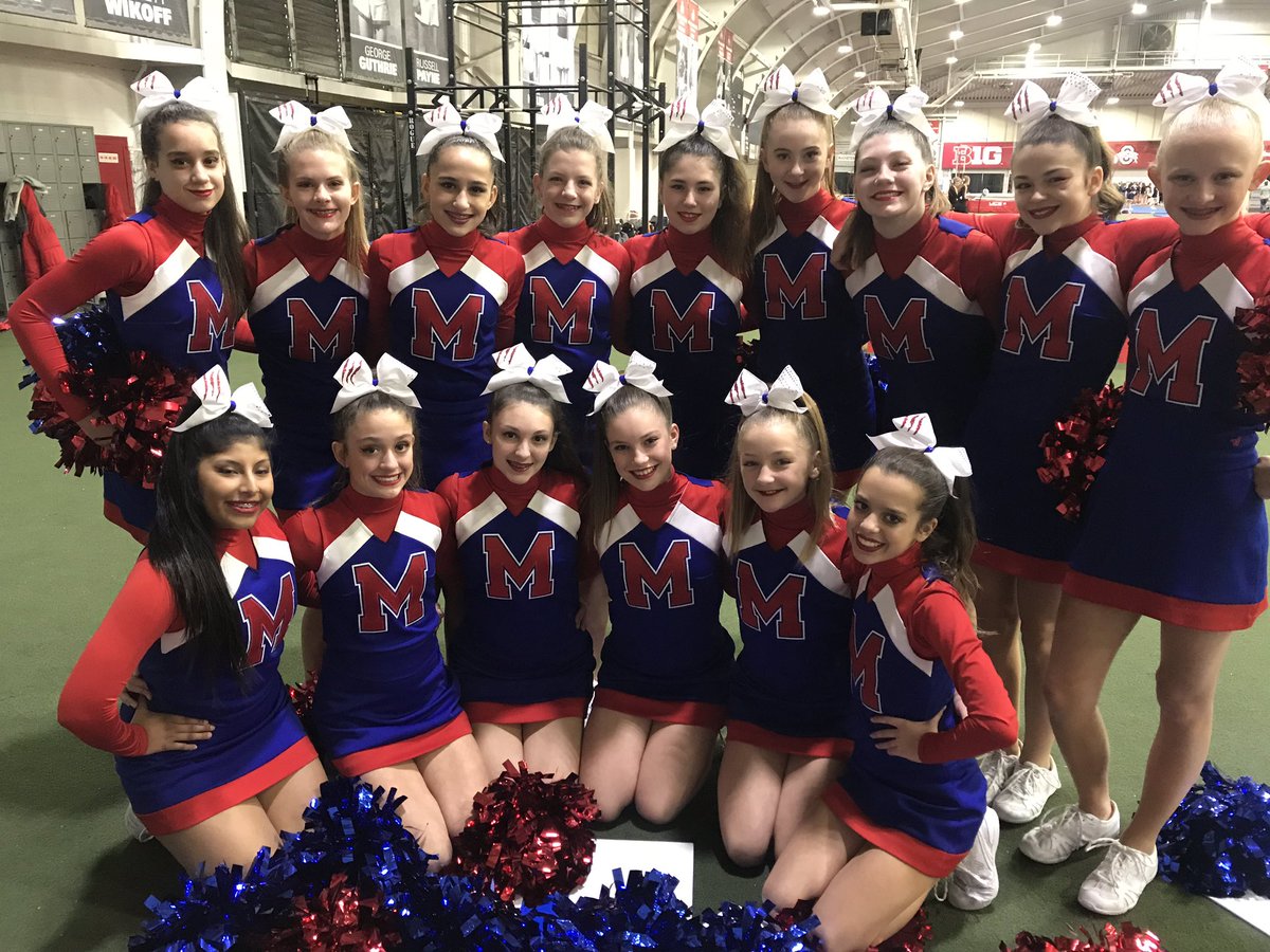 OSU Competition today!! Go Monarchs! ❤️💙 <a href="/BMSMonarchs/">BunsoldMSAthletics</a>