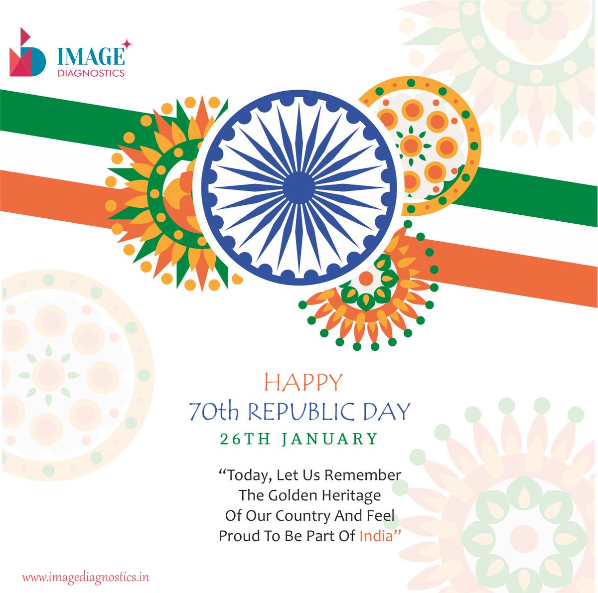 Image Diagnostics Wishes you all Happy 70th Republic Day!
#HappyRebublicDay #RepublicDay2019 #VandeMataram #India #Indianconstitution #WeLoveIndia

goo.gl/rtJ6wX